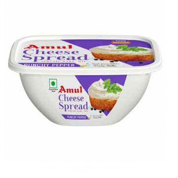 Amul Cheese Spread Punchy Pepper 200 Gm